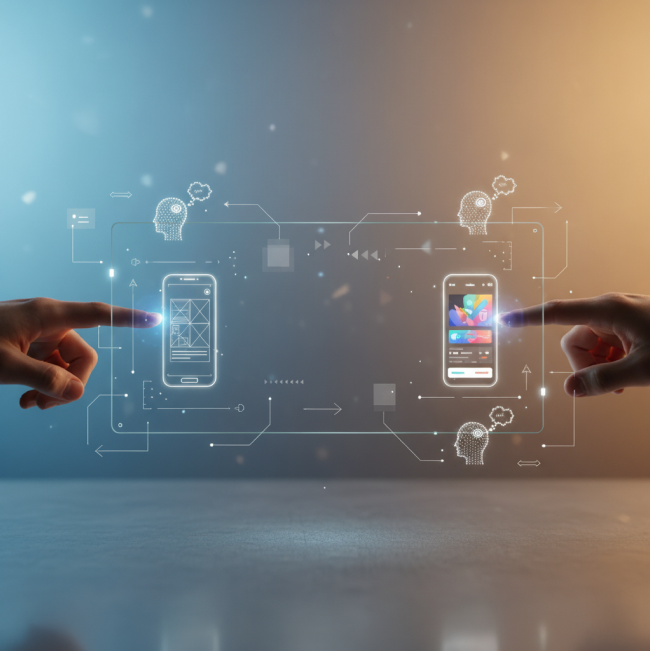 Experience Design UX UI illustration